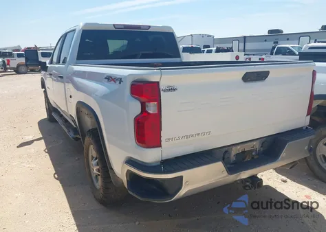 2021 Chevrolet Silverado 2500Hd 4Wd Standard Bed Wt из США, поврежденный, VIN 1GC1YLE70MF129976